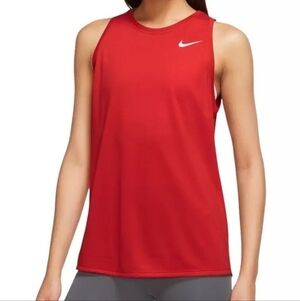 NWT Women's Nike Red Dri-FIT Tank Top Sz XS